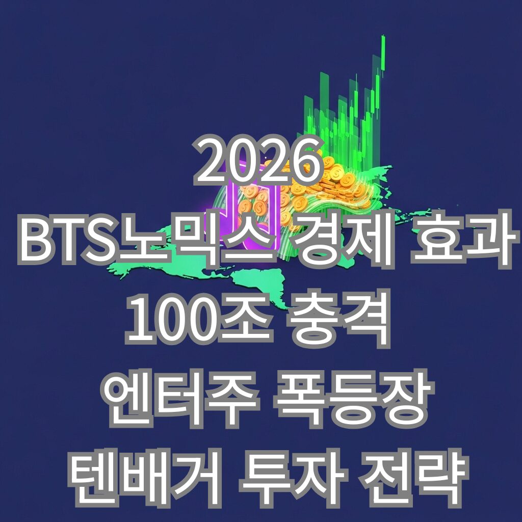 2026-BTS노믹스-경제-효과-100조-충격-엔터주-폭등장-텐배거-투자-전략-썸네일