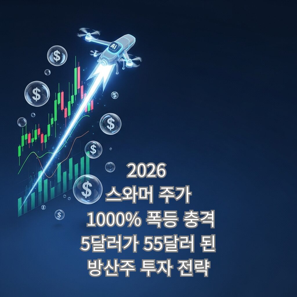2026 스와머 주가 1000% 폭등 충격 5달러가 55달러 된 방산주 투자 전략