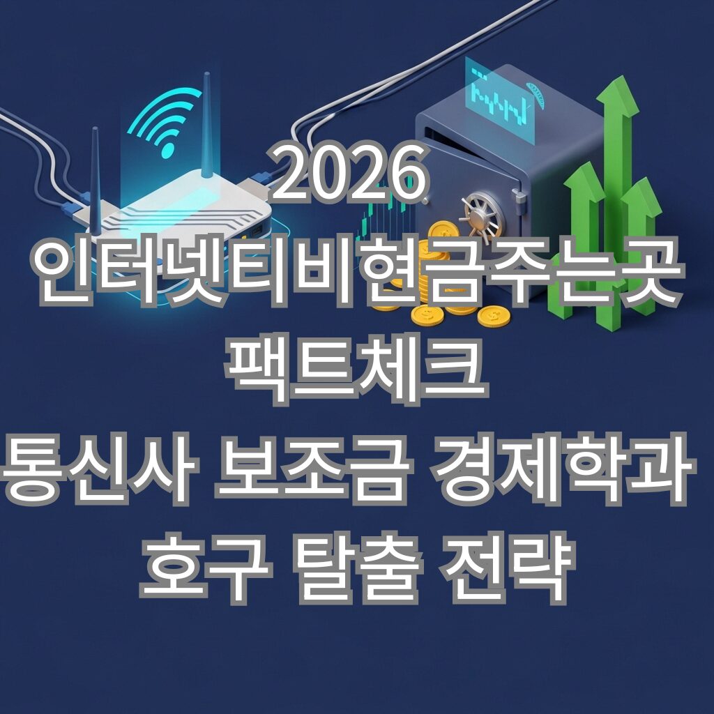 2026-인터넷티비현금주는곳-팩트체크-통신사-보조금-경제학과-호구-탈출-전략