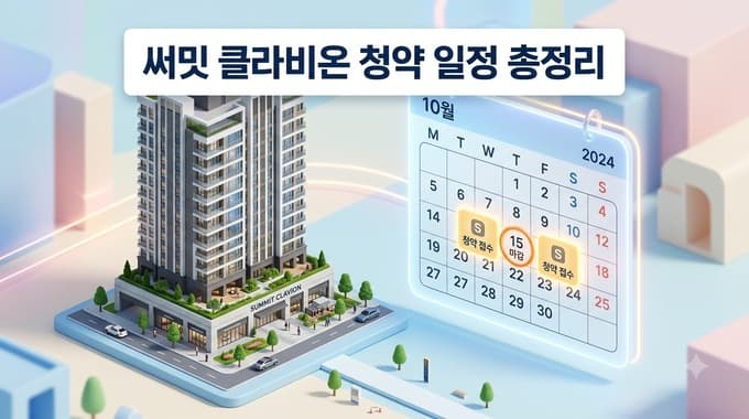 써밋 클라비온 청약