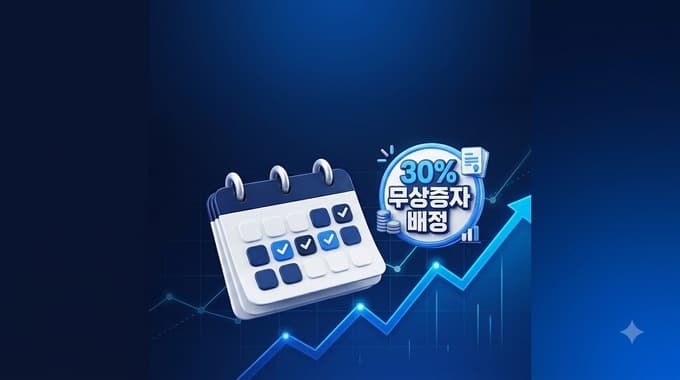 알테오젠 무상증자 일정 총정리, 신주배정일 8월 6일·권리락 8월 5일·상장 8월 26일 헷갈리는 날짜 한 번에